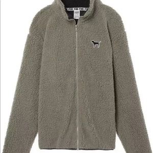Victoria Secret Pink Sherpa full zip
